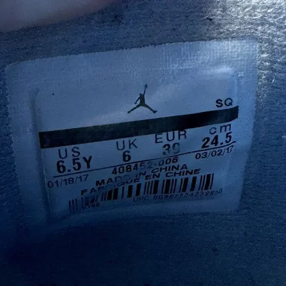 Size 6.5 - Nike Air Jordan 4 Retro BG Motorsports Alternate Men's Shoes - Picture 7 of 8